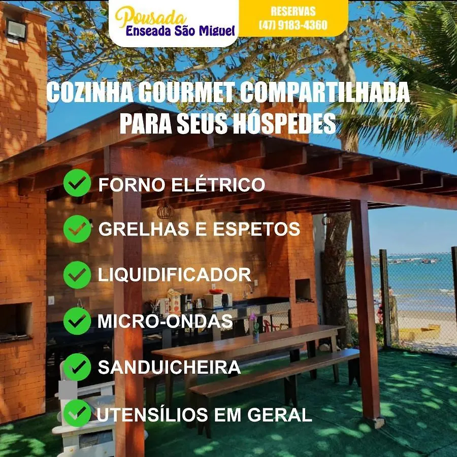 Privat bolig Pousada Enseada Sao Miguel De Frente Para O Mar Penha  Brasilien